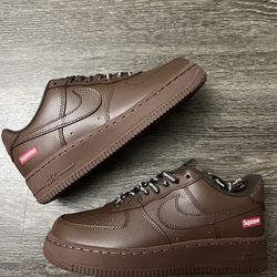 Mocha supreme air forces size 7 women