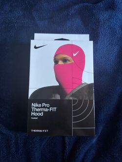 Pink Nike ski mask