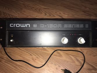 Crown amp good condition