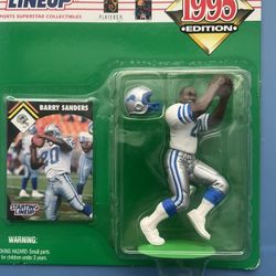Barry Sanders, NFL Starting Line Up, 1995, Detroit Lions, NFL figure 