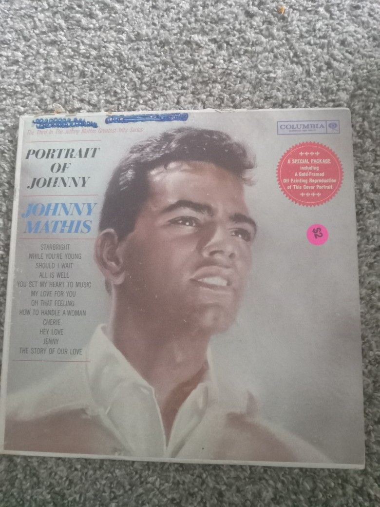 Johnny Mathis Portrait Of Johnny