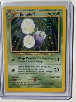 Jumpluff holo Neo Genesis