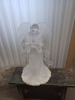 Angel lights up