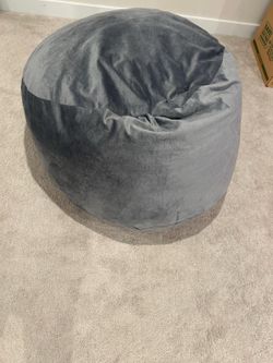 Large memory foam bean bag chair for adults- Like new