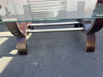Glass Top Coffee Table