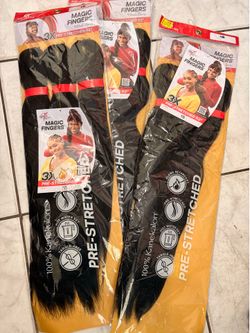 3 packs of braiding hair