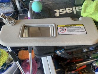 2011-2015 Elantra Hyundai driver side visor