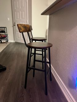 Two Bar Chairs