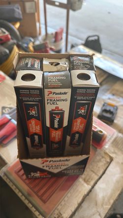 Paslode Cordless Framing Fuel Canisters – 6 Pack