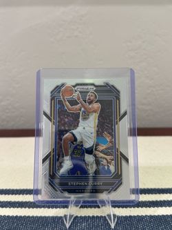 Stephen Curry Panini Prizm Warriors Basketball Card