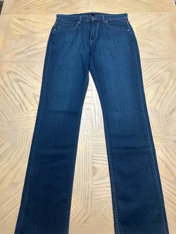 PAIGE Federal style, a modern slim-straight leg jean