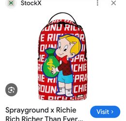 Sprayground X Richie Rich Backpack