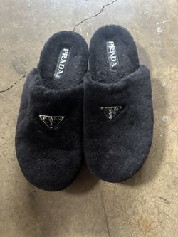 Prada Shearling Slippers Men’s Sz12