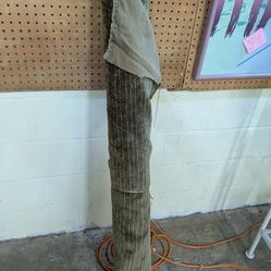 Roll Of Green Fabric