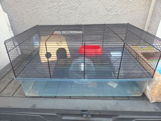 Ferplast Favola Hamster Cage Includes Free Water Bottle, Exercise Wheel, Food dish