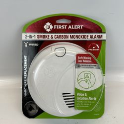 First Alert Ademco 131013 Combination Smoke & Carbon Monoxide Photoelectric
