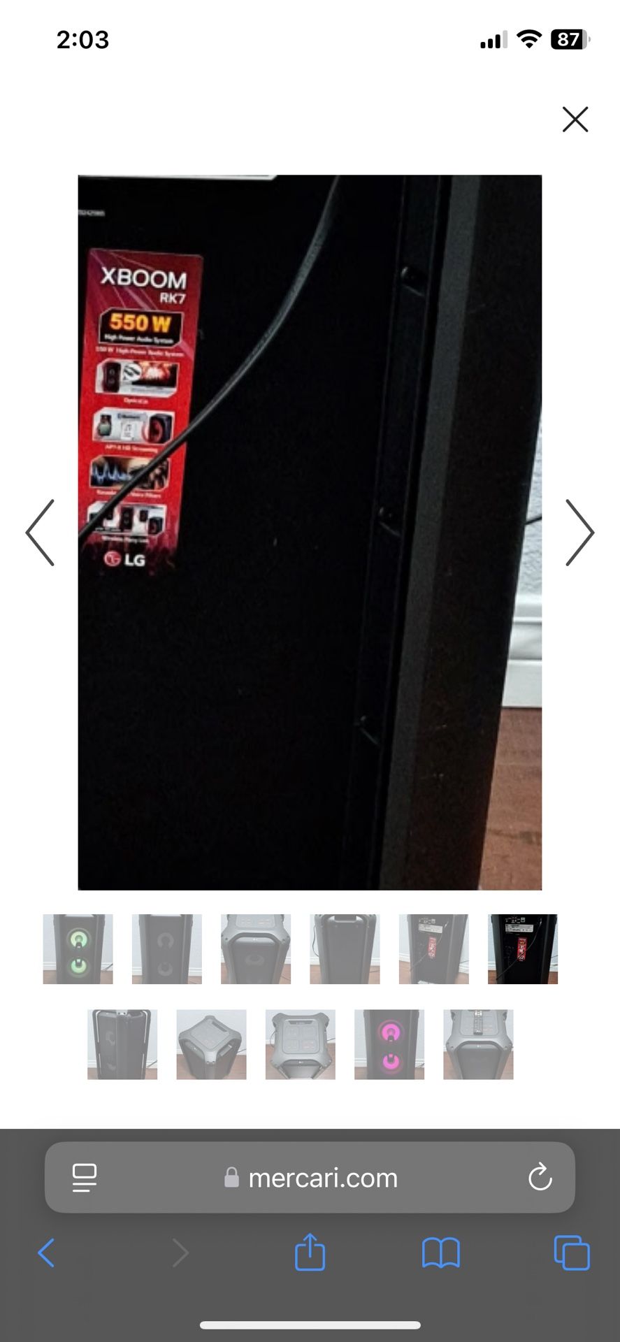 Blue Tooth Speaker Lg