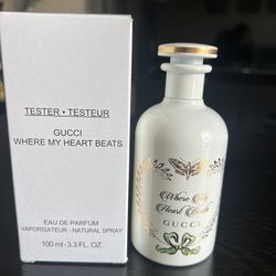 Gucci Where My Heart Beats EDP 3.4oz Tester