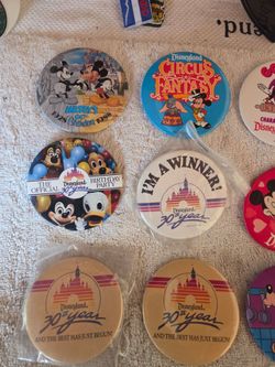 Vintage Disney buttons