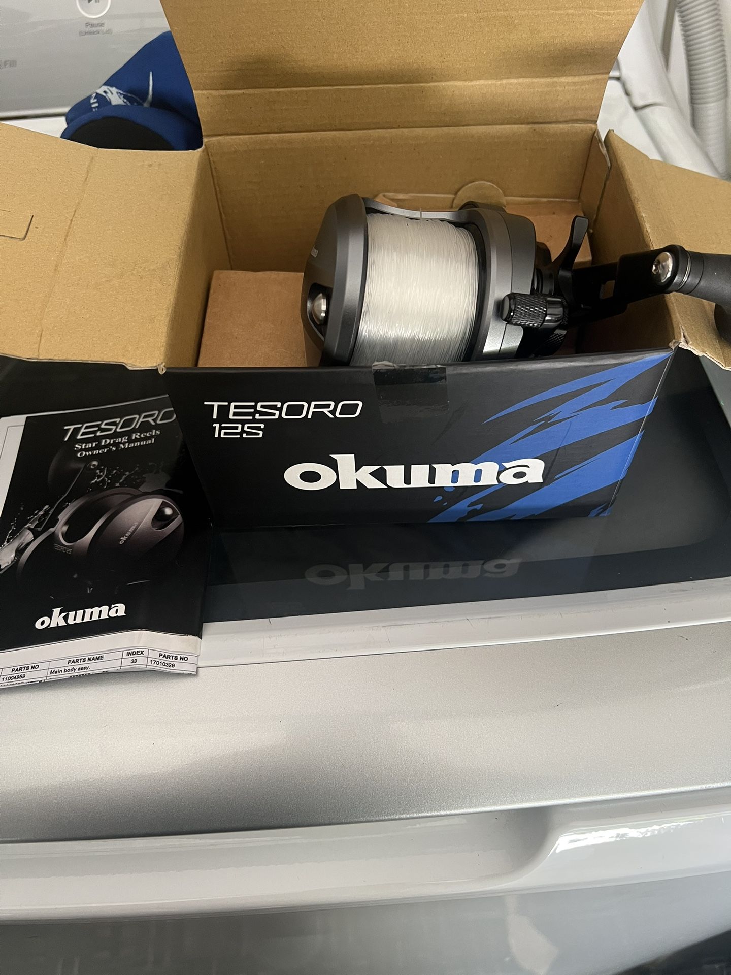 Okuma Tesoro 12 Brand New