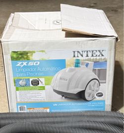 INTEX ZX50 above ground pool Automatic Pool Cleaner - practically new