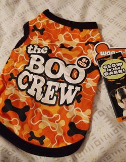 PET HALLOWEEN COSTUME OUTFIT Glow In The Dark!