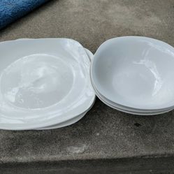 3 Bowls And 3 Plates