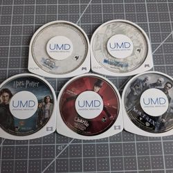 For Japan Consoles Only - Sony PSP Movies Games Lot