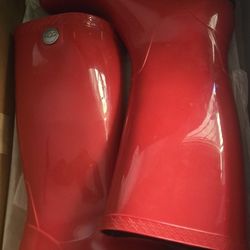 Rain Boots 👢 😍 Red 👢 