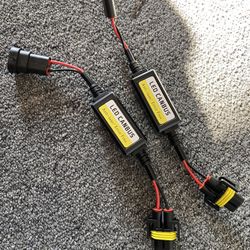 H11/H8 LED Headlight Canbus Error Free Anti Flicker Resistor Canceller Decoders