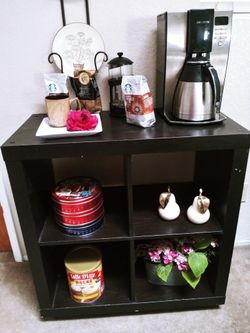 Beautiful Coffee Station With Wheels