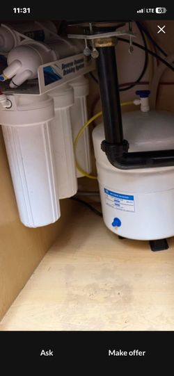 Reverse osmosis set