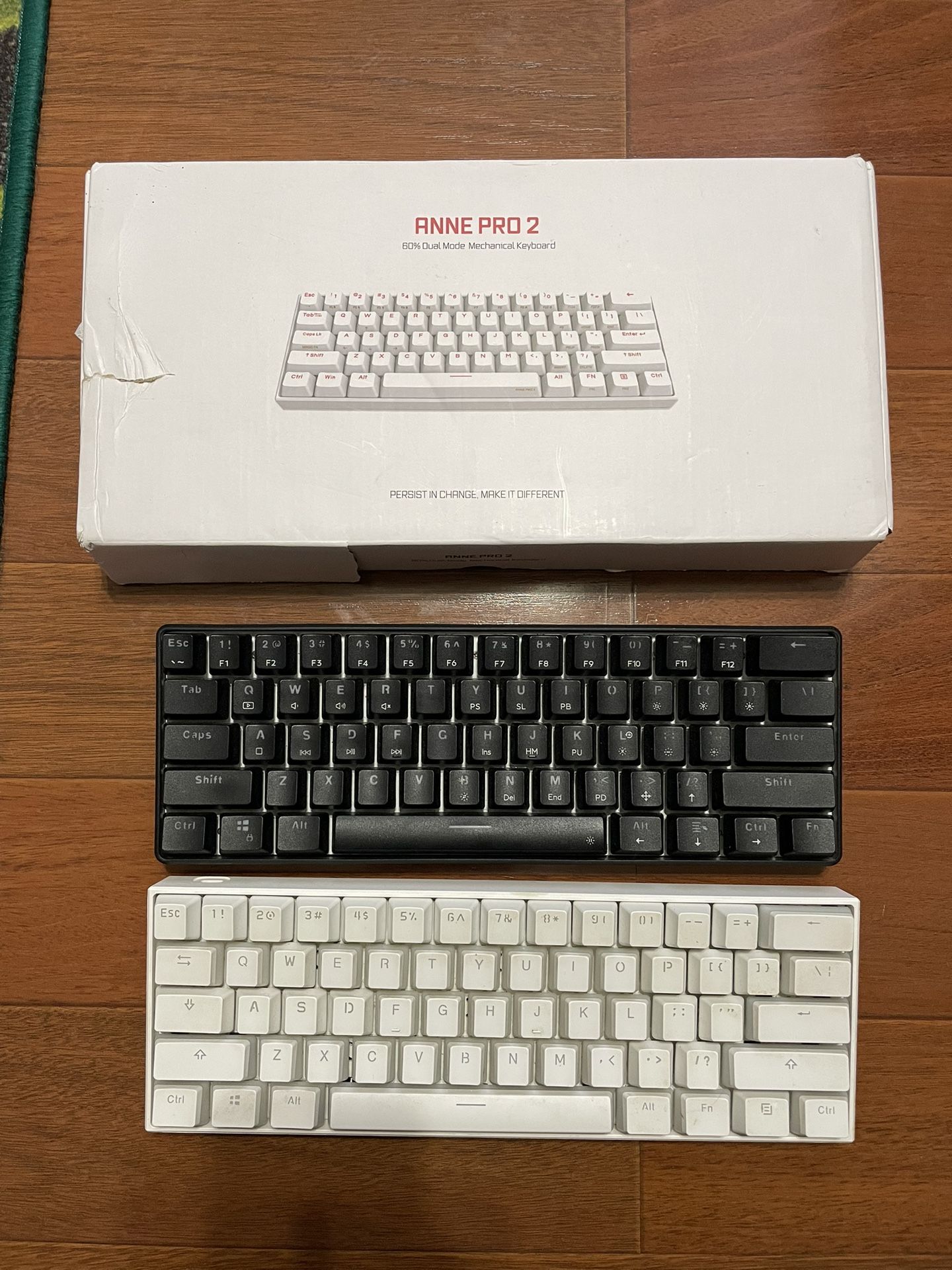Three Great Condition 60% Mechanical Keyboards