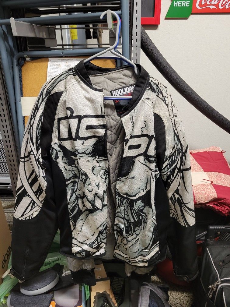 Icon Hooligan Etched 2 Motorcycle Jacket