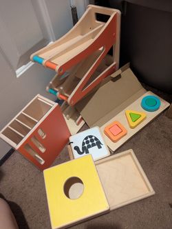 Lovevery Wooden Montessori Toys Lot