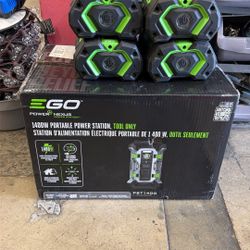 Ego 1400W Portable Power Station With 4 Batteries 4.0 Amps Included