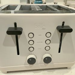 Bella Pro 4 Slots Bread And Bagel Toaster