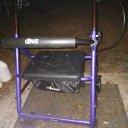 Drive Walker With Storage Like New