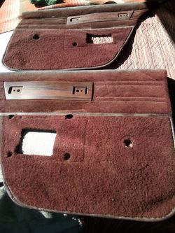 2 ORIGINAL 89 CAPARICE REAR DOOR PANELS 80$