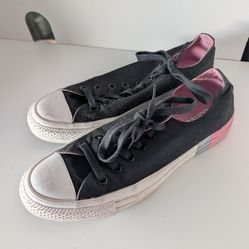 Converse black shoes