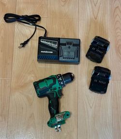 Brand New Metabo Drill, Charger & 2 Batteries