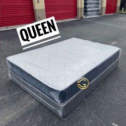 NEW Mattress Queen Size Regular With Box Spring // Offer  🚚