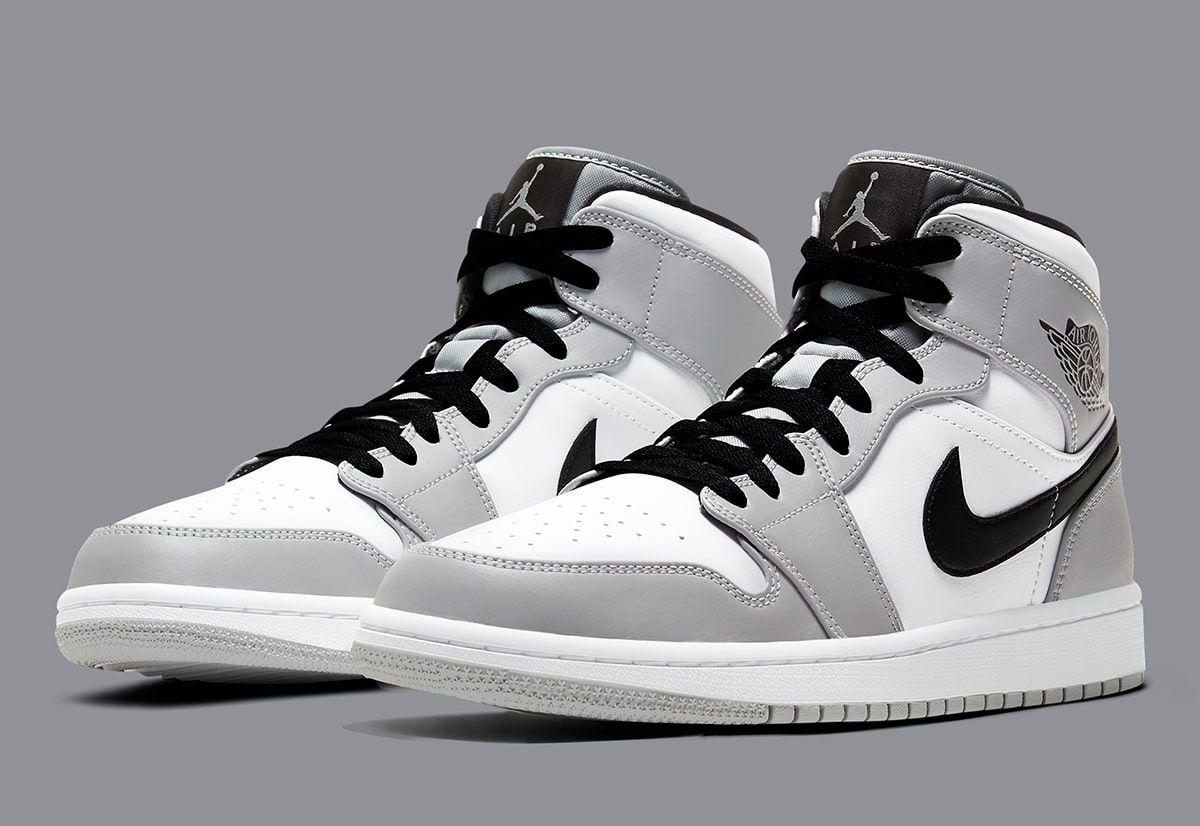 Jordan Retro 1 Mid Light Smoke Grey (size 9)