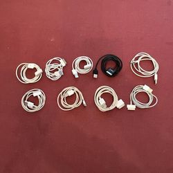 9 Original iPhone Chargers 