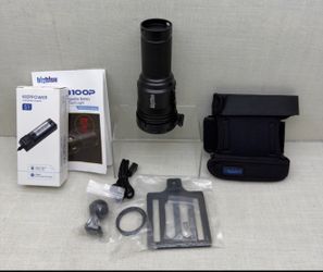 Bigblue VTL3100P 3100 Lumen Rechargeable LED Video / Tech Wide Spot Light Tested
