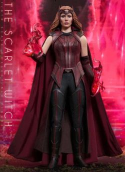 Hot Toys Marvel Wandavision Scarlet Witch 1/6 12 “ Action Figure Collector Hero
