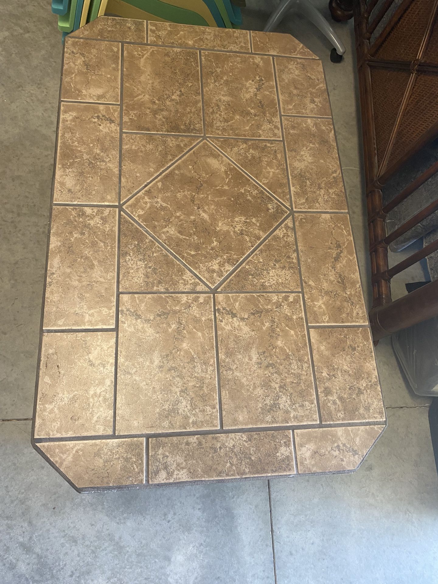 Tile Top Coffee Table