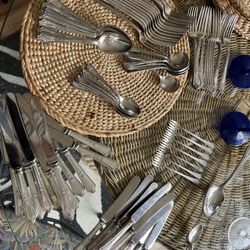 Vintage Silver Plated Silverware 