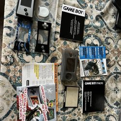nintendo gameboy micro excellent condition plus many OEM goodies
