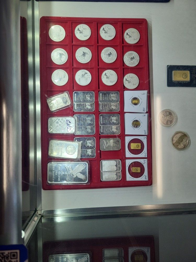 Gold And Silver Coins Come See Us!